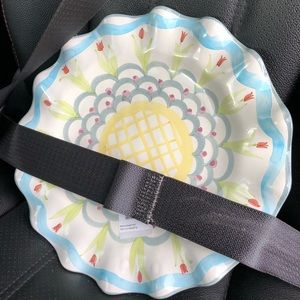 Mackenzie Childs Fluted Dinner Plate, King Ferry